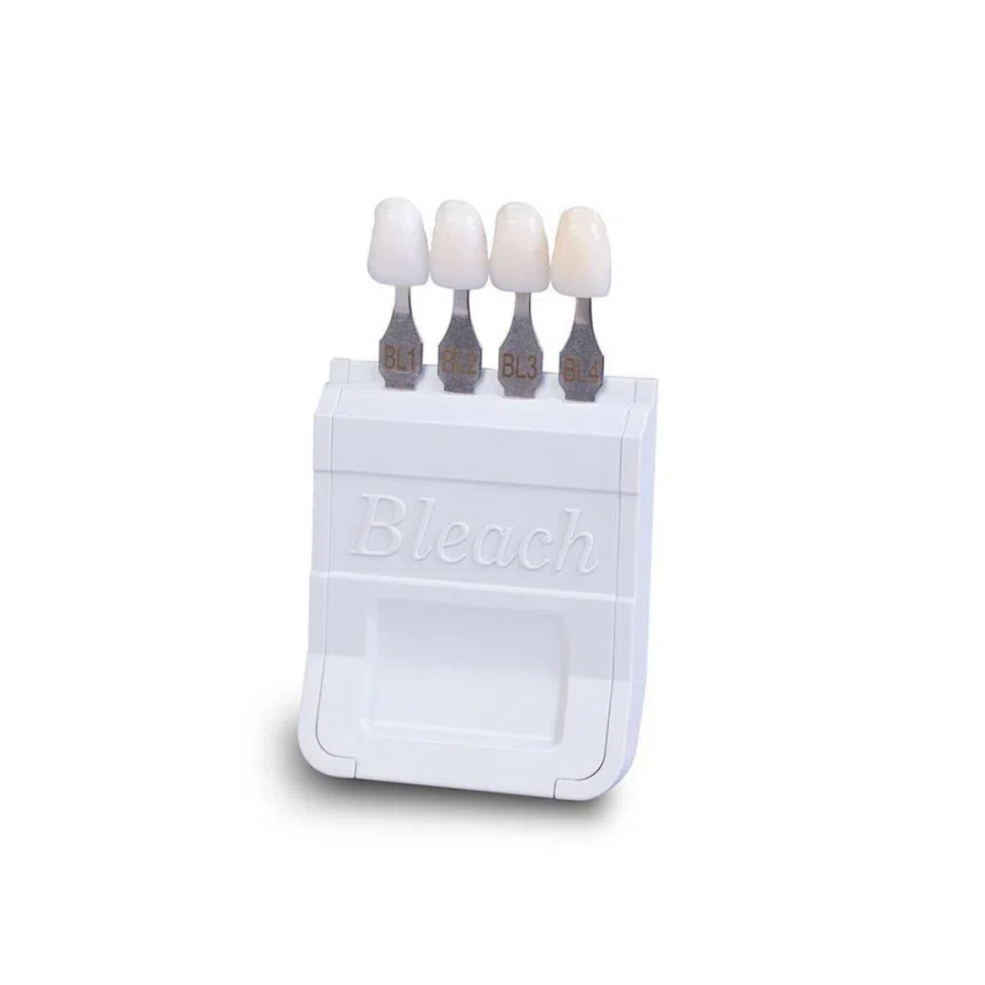 Teeth Whitening Shade Guide - 4-kolorowy przewodnik odcieni do wybielania zębów