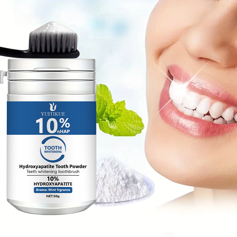 Teeth Whitening Q&M - YUTIKUE 10% nHAP Proszek do Zębów