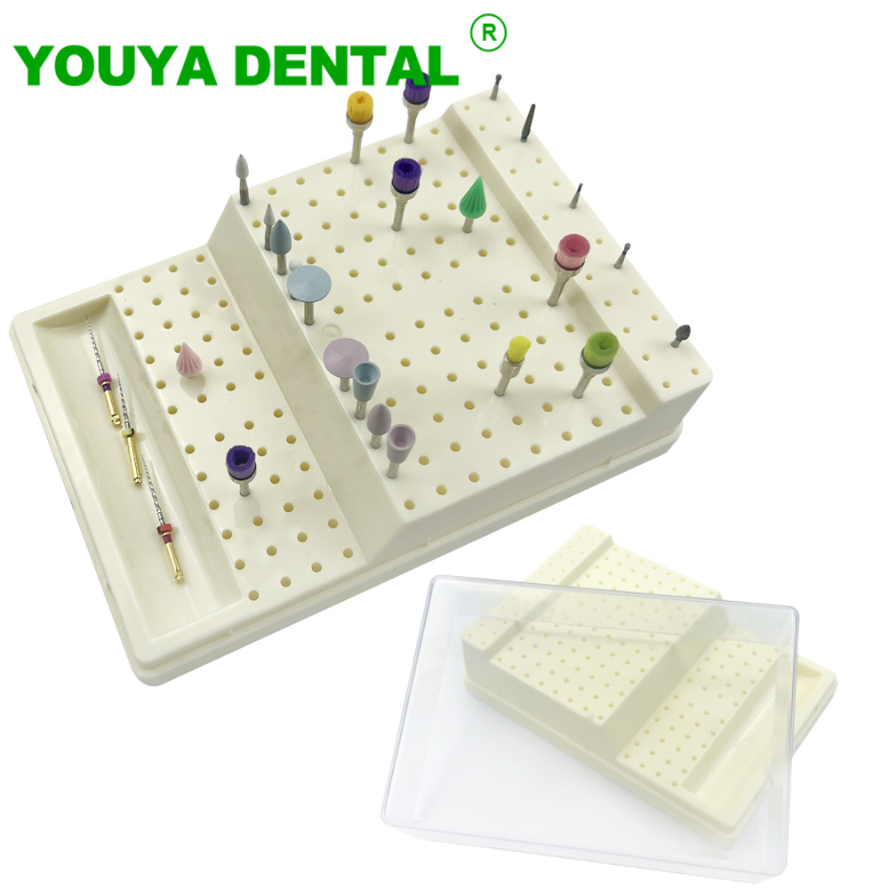 Teeth Whitening Gel For Trays - 168 otworów Plastikowe pudełko na wiertła