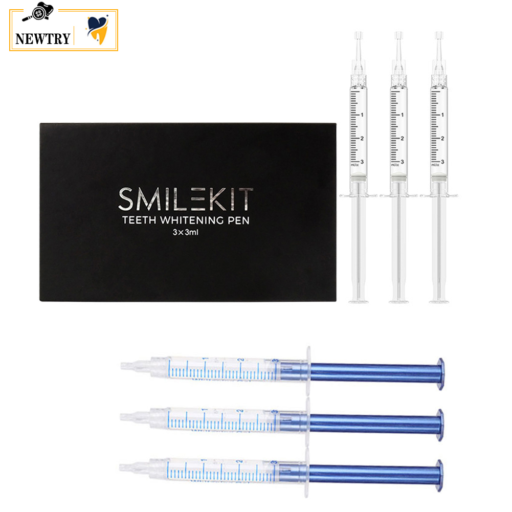 Teeth Whitening Q&M - Żel do wybielania zębów z butikowym