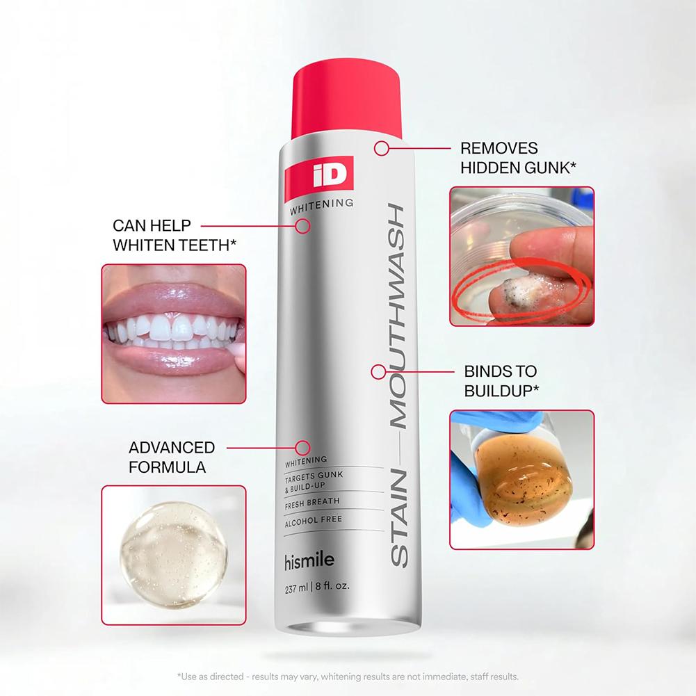 Teeth Whitening Hismile - Hismile iD Płyn do płukania jamy