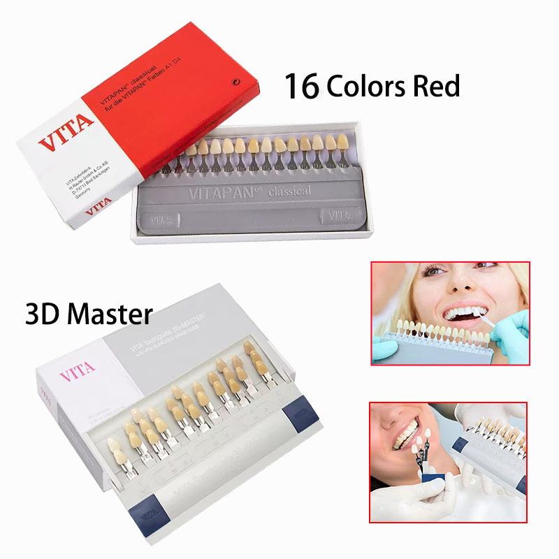 Teeth Whitening Shade Guide - Klasyczny kolorowy katalog Vita Dental Shade