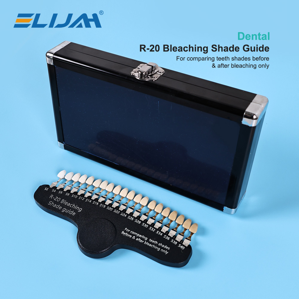 Teeth Whitening Shade Guide - ELIJAH R-20 Kolorówka do Wybielania Dentystyczna