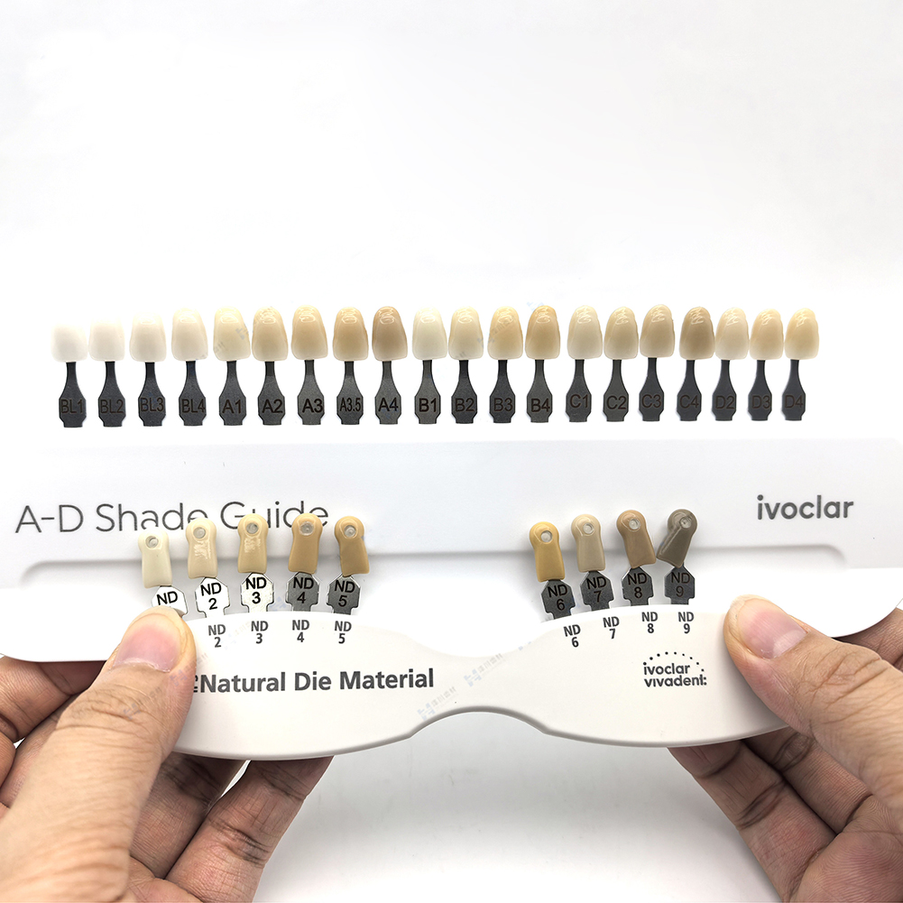 Teeth Whitening Shade Guide - Katalog kolorów Ivoclar do odbudowy koron,