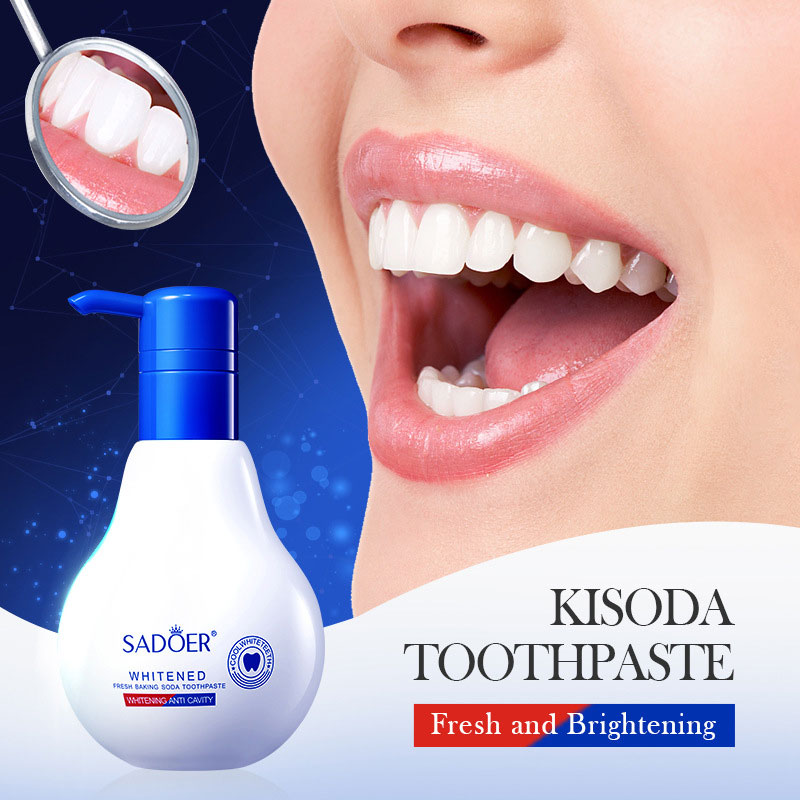 Teeth Whitening With Baking Soda - 1 pudełko czyszczenie zębów bicarbonat sodowy