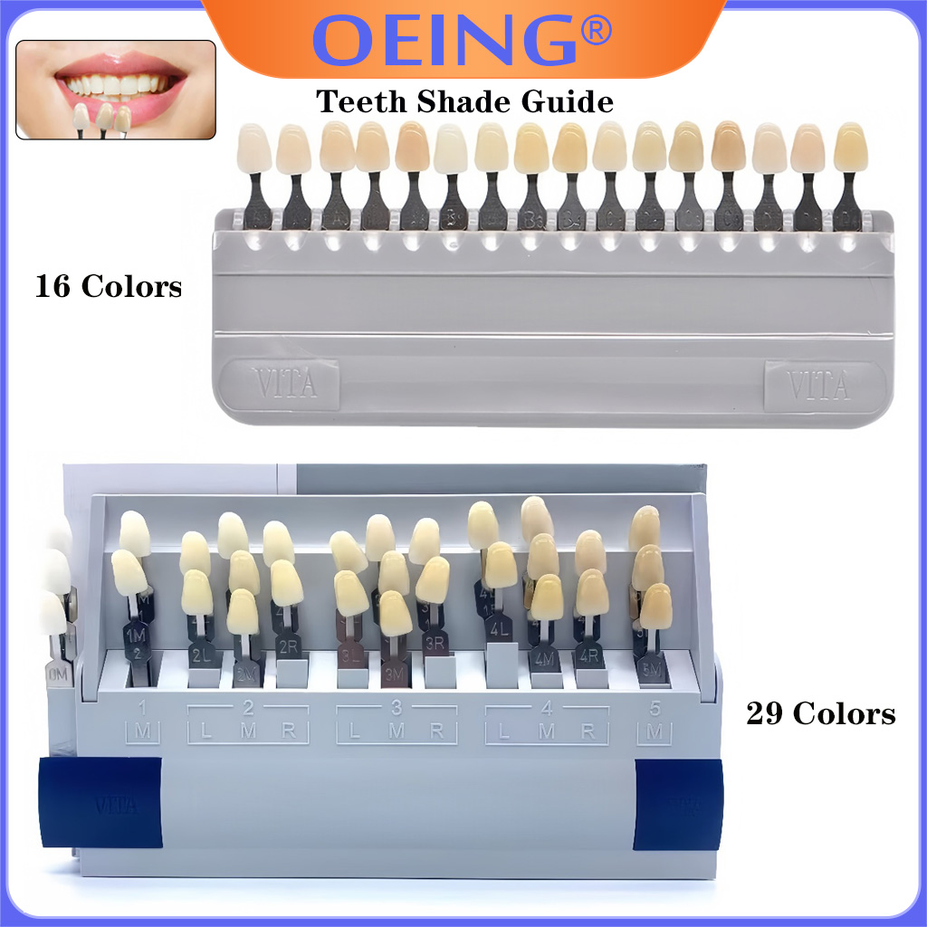 Teeth Whitening Shade Guide - 29/16 Kolorów Przyrząd do Oznaczania Koloru