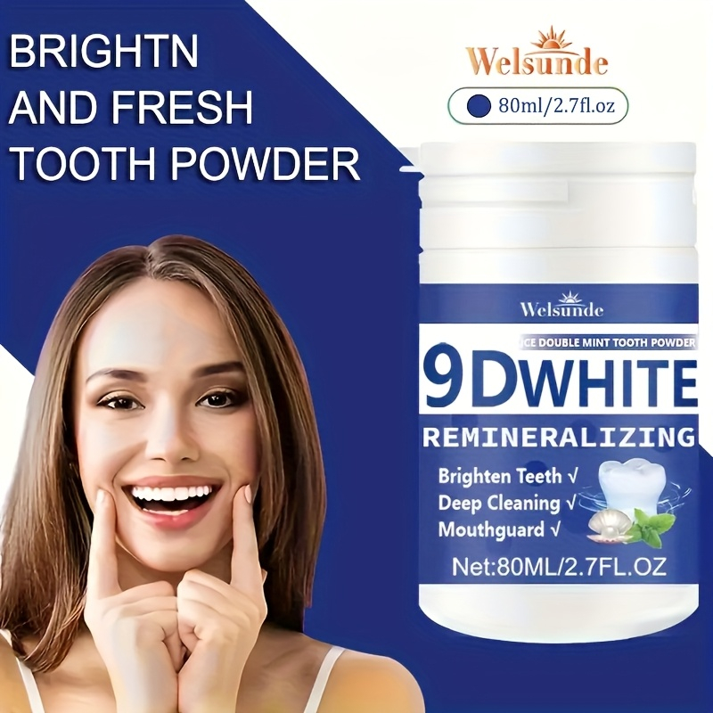 Puder do zębów 9D White Remine – Teeth Whitening Q&M recenzja i cena