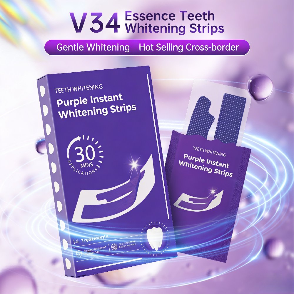 Fioletowe paski do wybielania  – Teeth Whitening In Office recenzja i cena