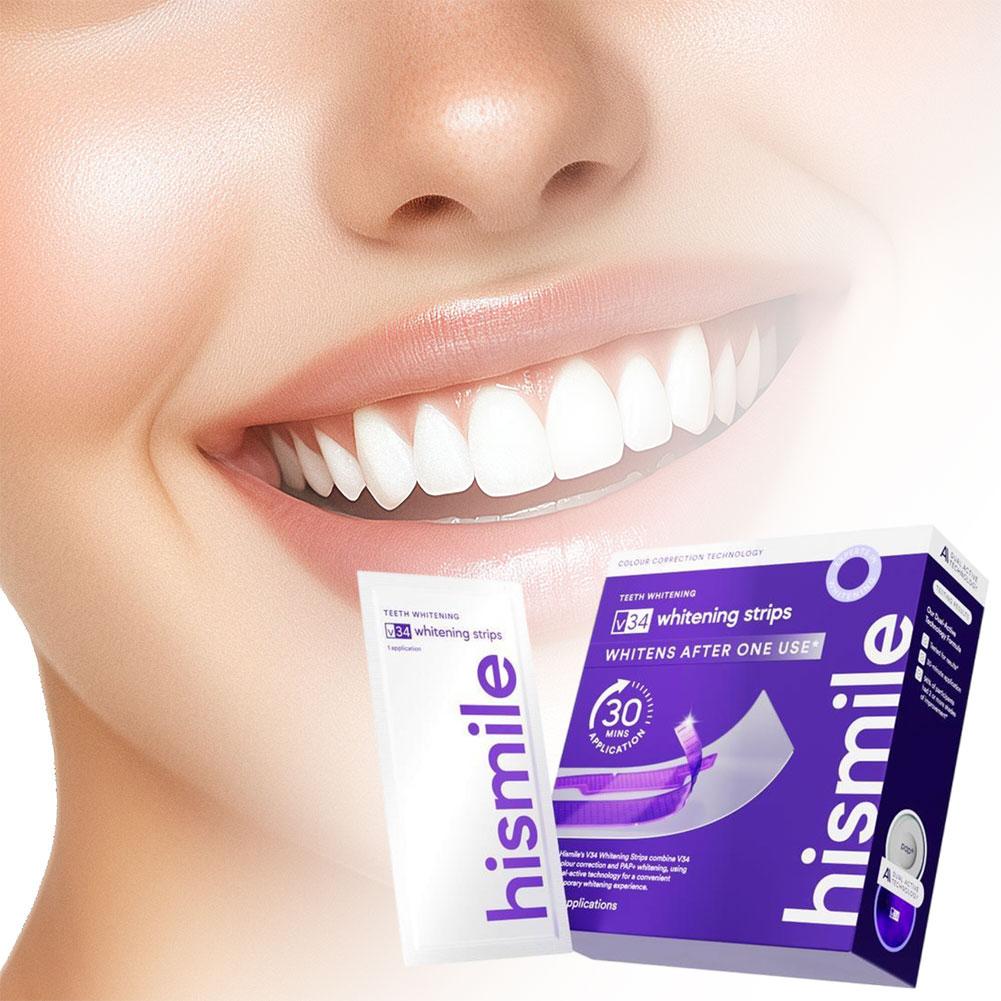Paski do usuwania żółtych prze – Teeth Whitening Hismile recenzja i cena