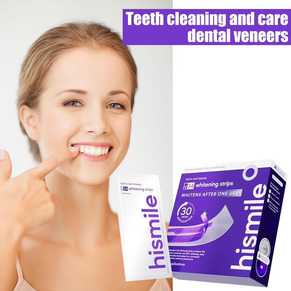 Paski do usuwania żółtych prze – Teeth Whitening Hismile recenzja i cena