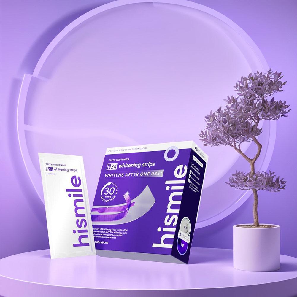 Paski do usuwania żółtych prze – Teeth Whitening Hismile recenzja i cena