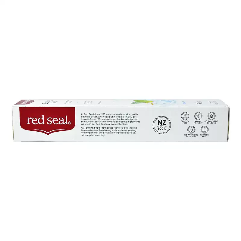 Pasta do zębów Red Seal New Ze – Teeth Whitening With Baking Soda recenzja i cena