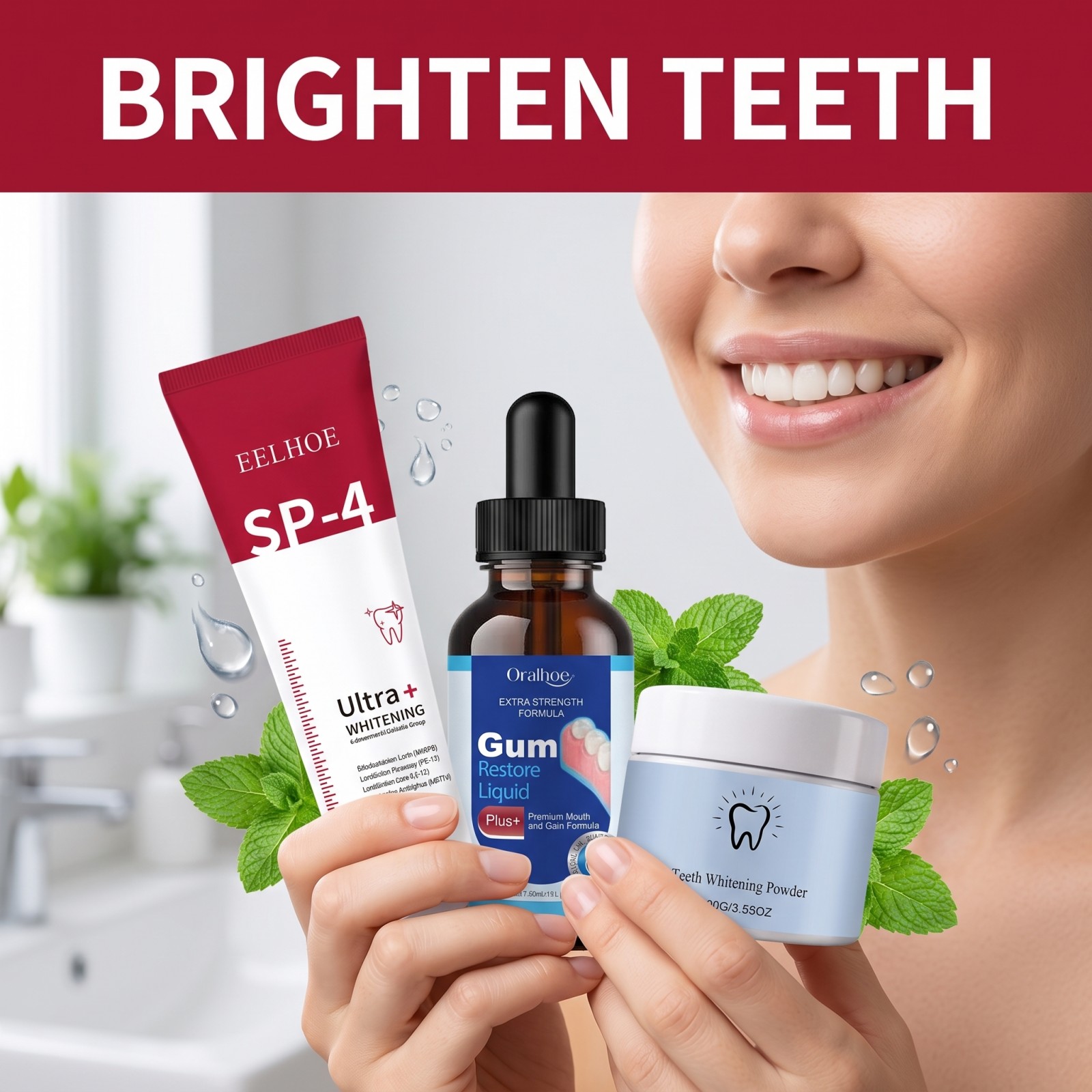 Zestaw do pielęgnacji jamy ust – Teeth Whitening Q&M recenzja i cena