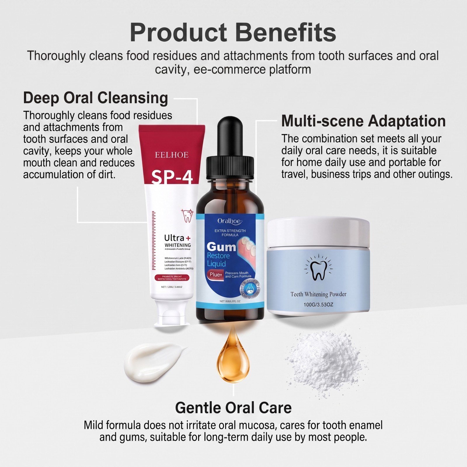 Zestaw do pielęgnacji jamy ust – Teeth Whitening Q&M recenzja i cena