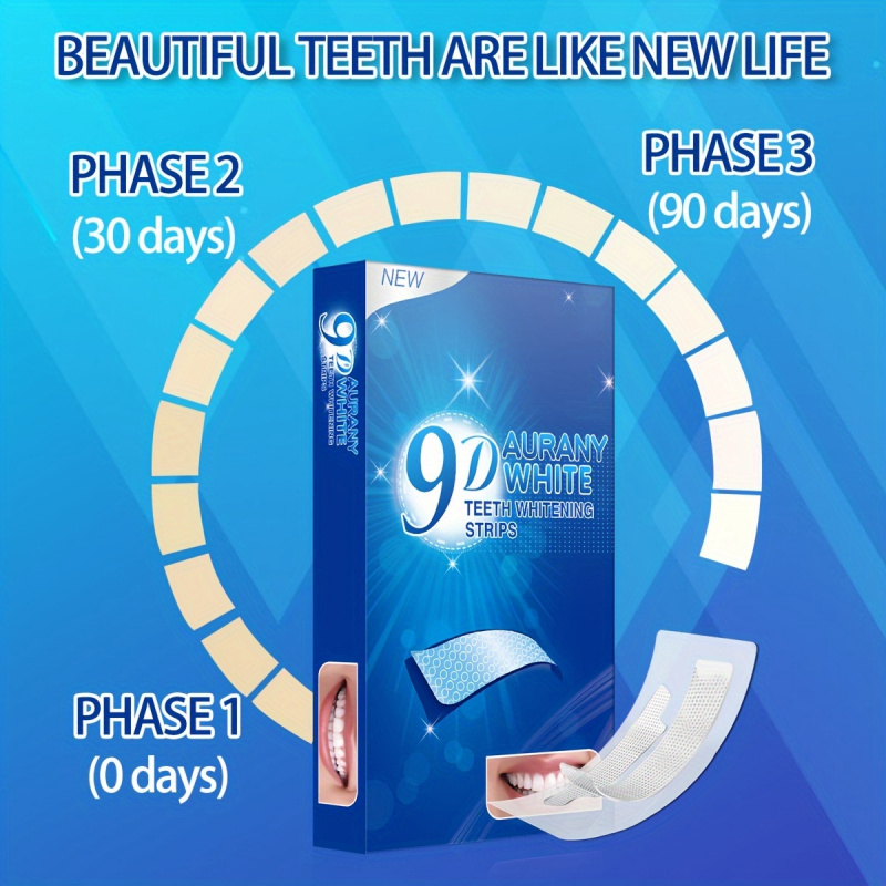 21 par pasków do wybielania zę – Teeth Whitening Q&M recenzja i cena