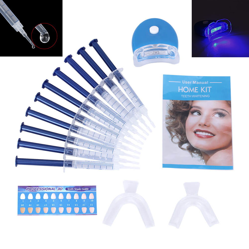 1 zestaw Wybielanie zębów 44%  – Teeth Whitening Q&M recenzja i cena