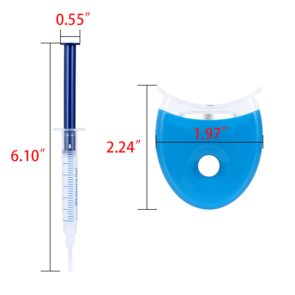 1 zestaw Wybielanie zębów 44%  – Teeth Whitening Q&M recenzja i cena