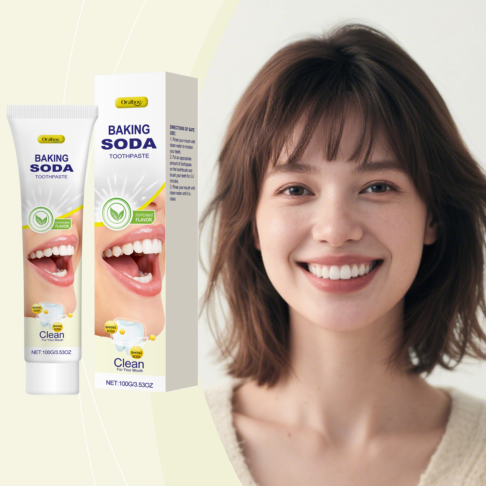Pasta do zębów z sodą kiszelną – Teeth Whitening With Baking Soda recenzja i cena