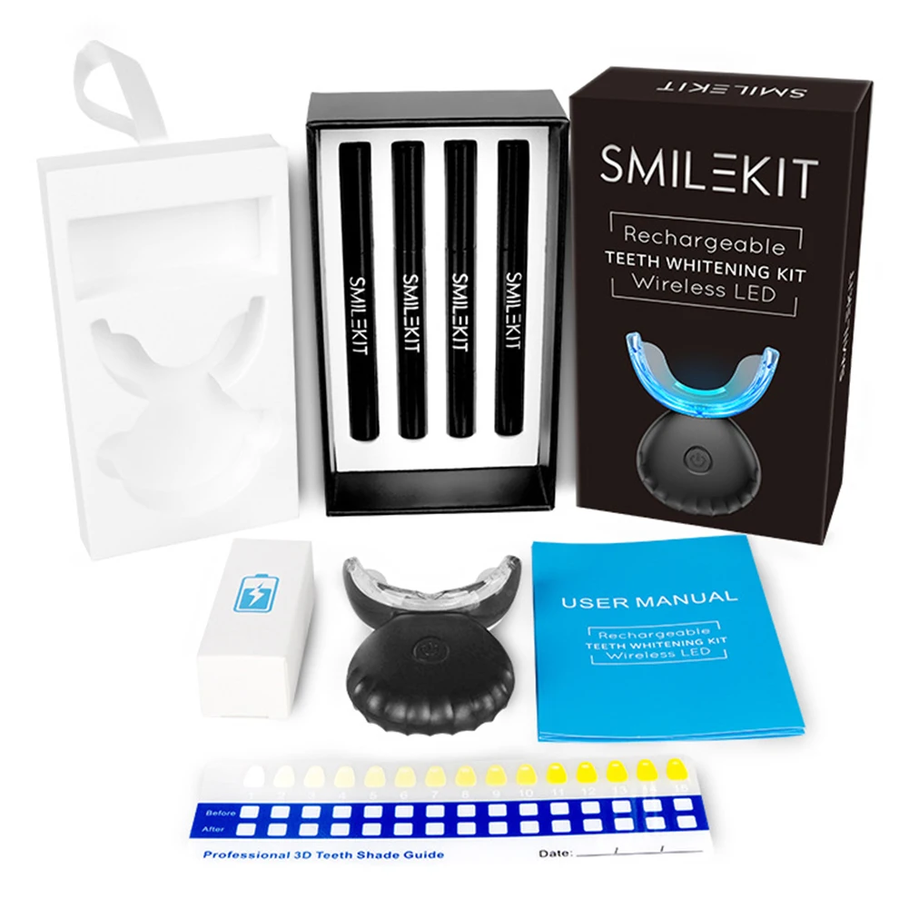 Zestaw do wybielania zębów den – Teeth Whitening Q&M recenzja i cena