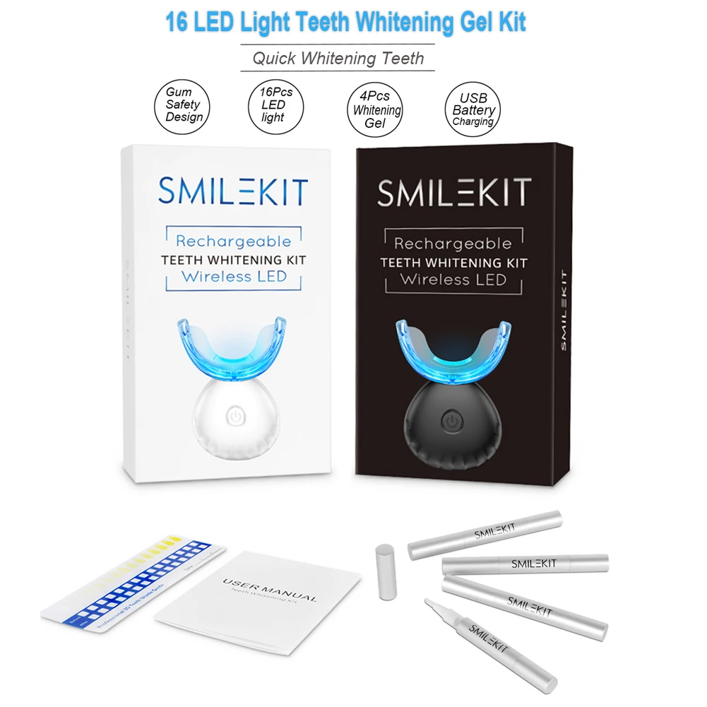 Zestaw do wybielania zębów den – Teeth Whitening Q&M recenzja i cena
