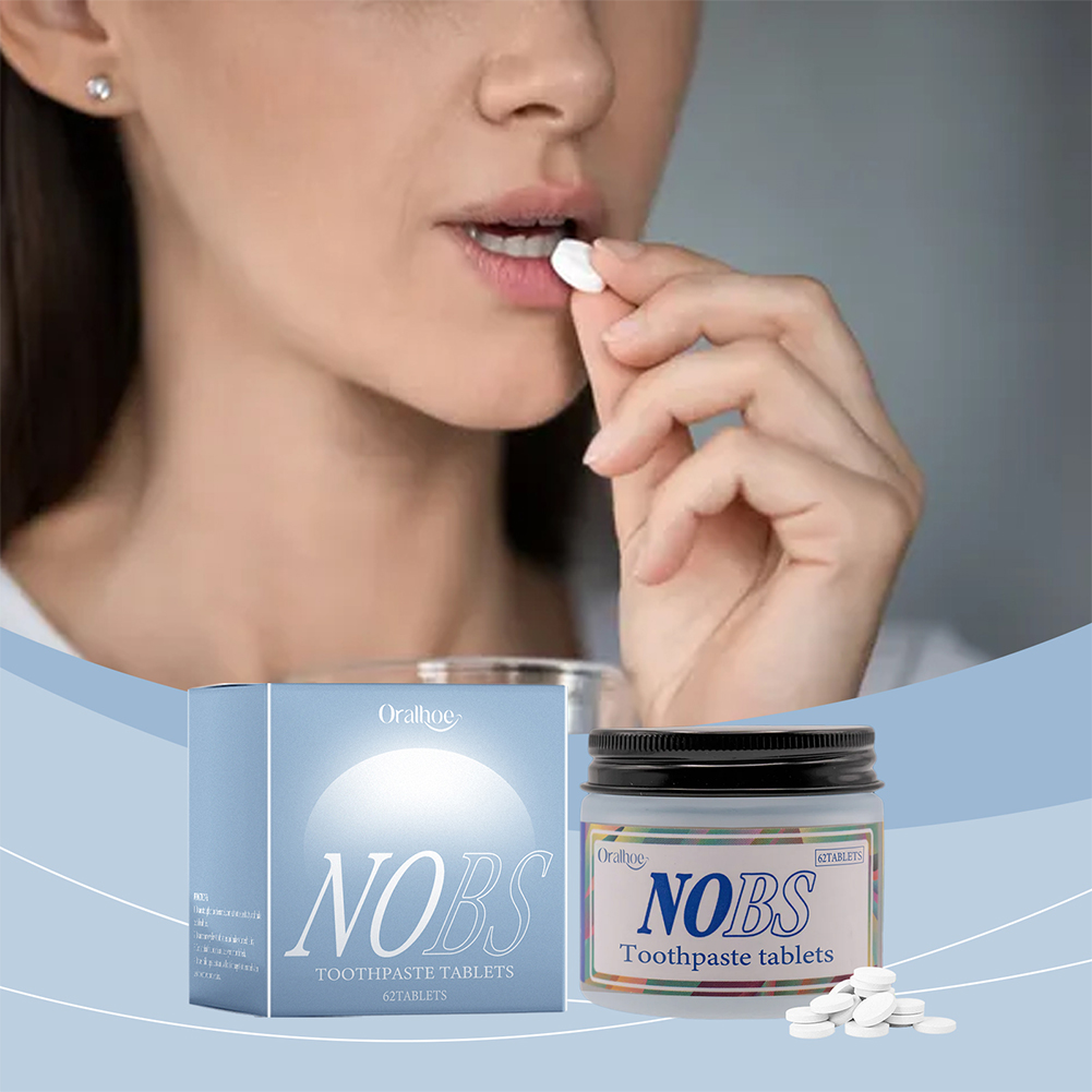 Tabletki pasty do zębów NOBS - – Teeth Whitening With Baking Soda recenzja i cena