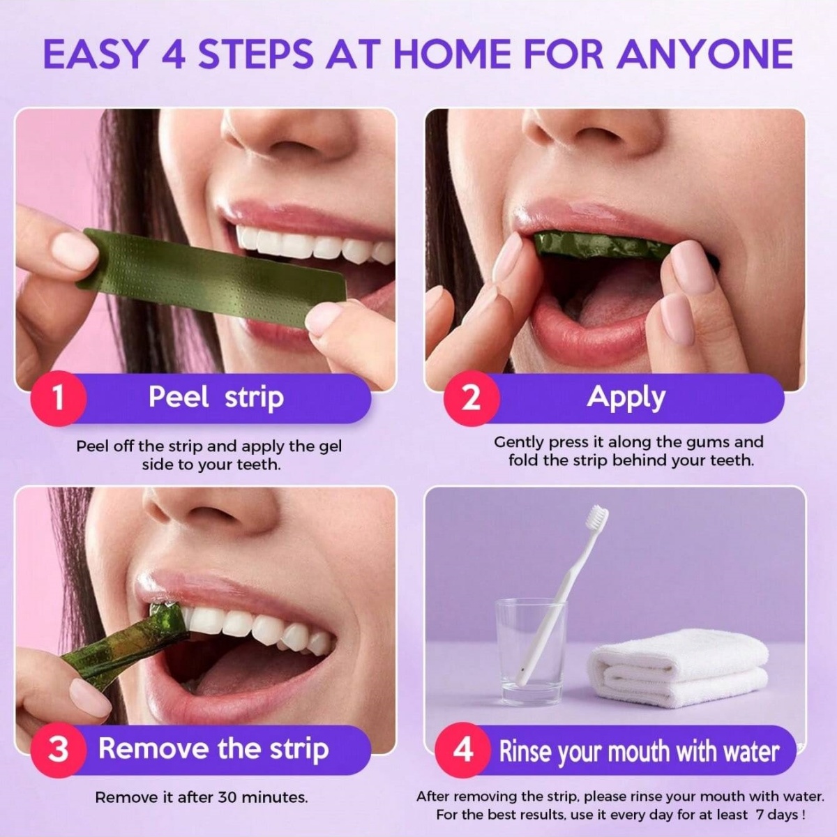 Naklejki wybielające do zębów  – Teeth Whitening In Office recenzja i cena