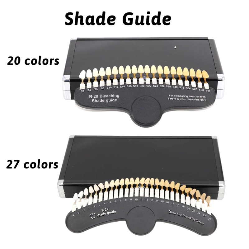 20/27 Kolorów Przewodnik Barwo – Teeth Whitening Shade Guide recenzja i cena