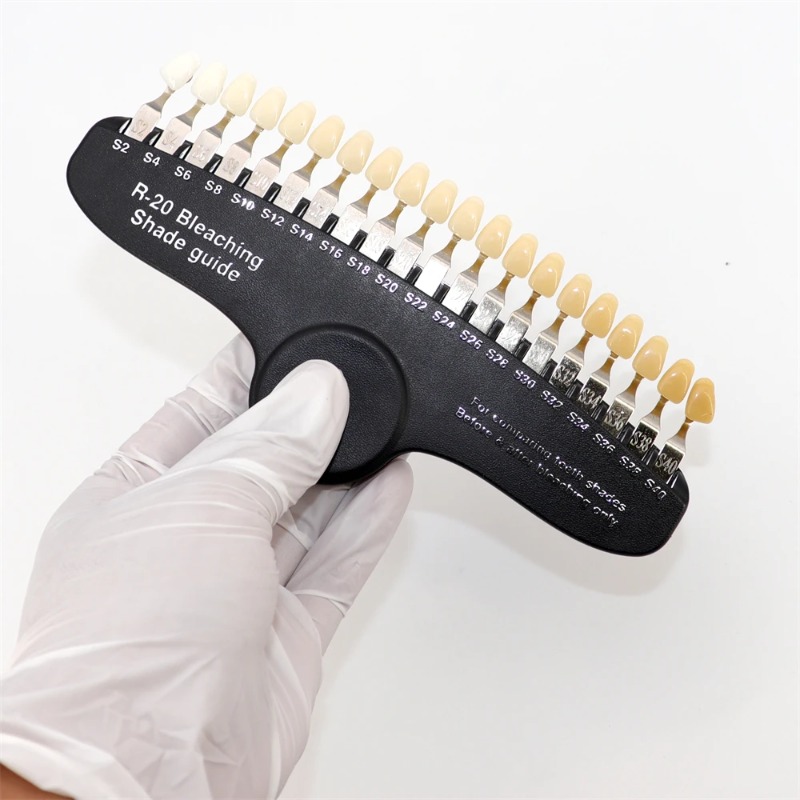20/27 Kolorów Przewodnik Barwo – Teeth Whitening Shade Guide recenzja i cena
