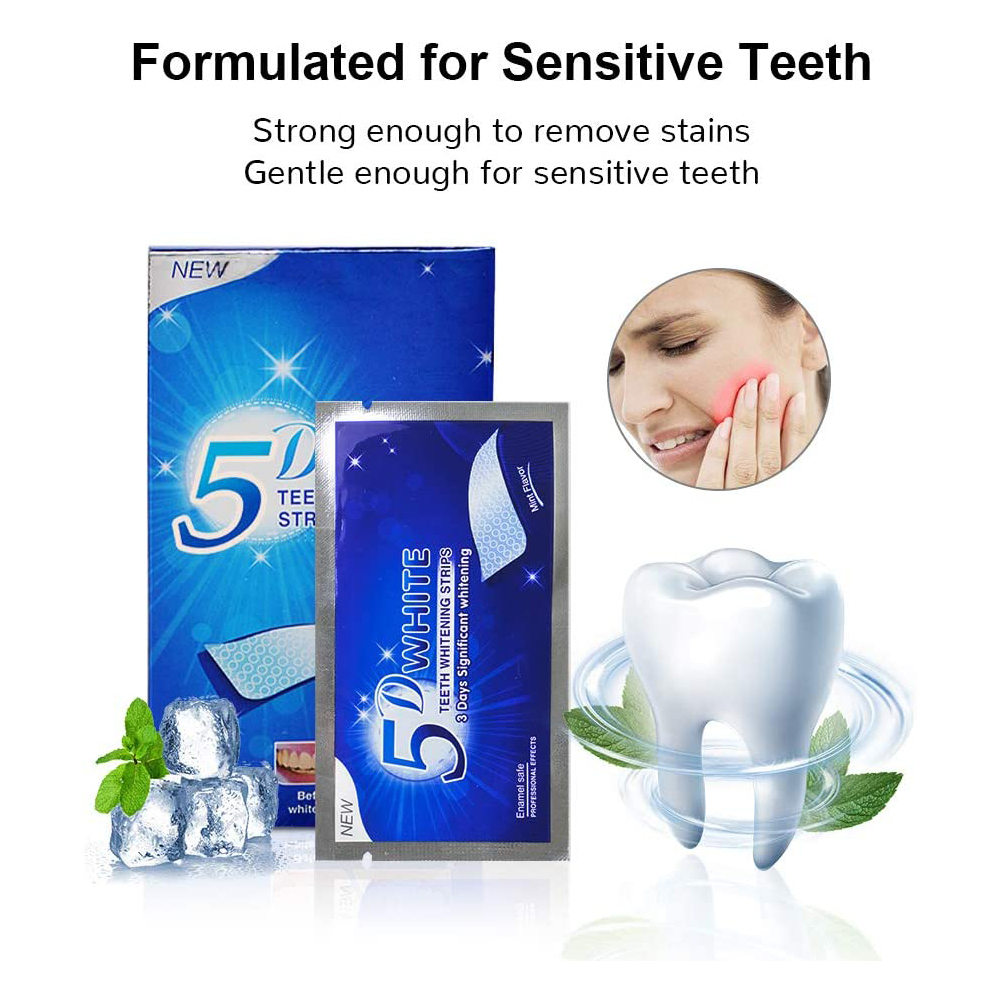 Paski do wybielania zębów 5D,  – Teeth Whitening In Office recenzja i cena