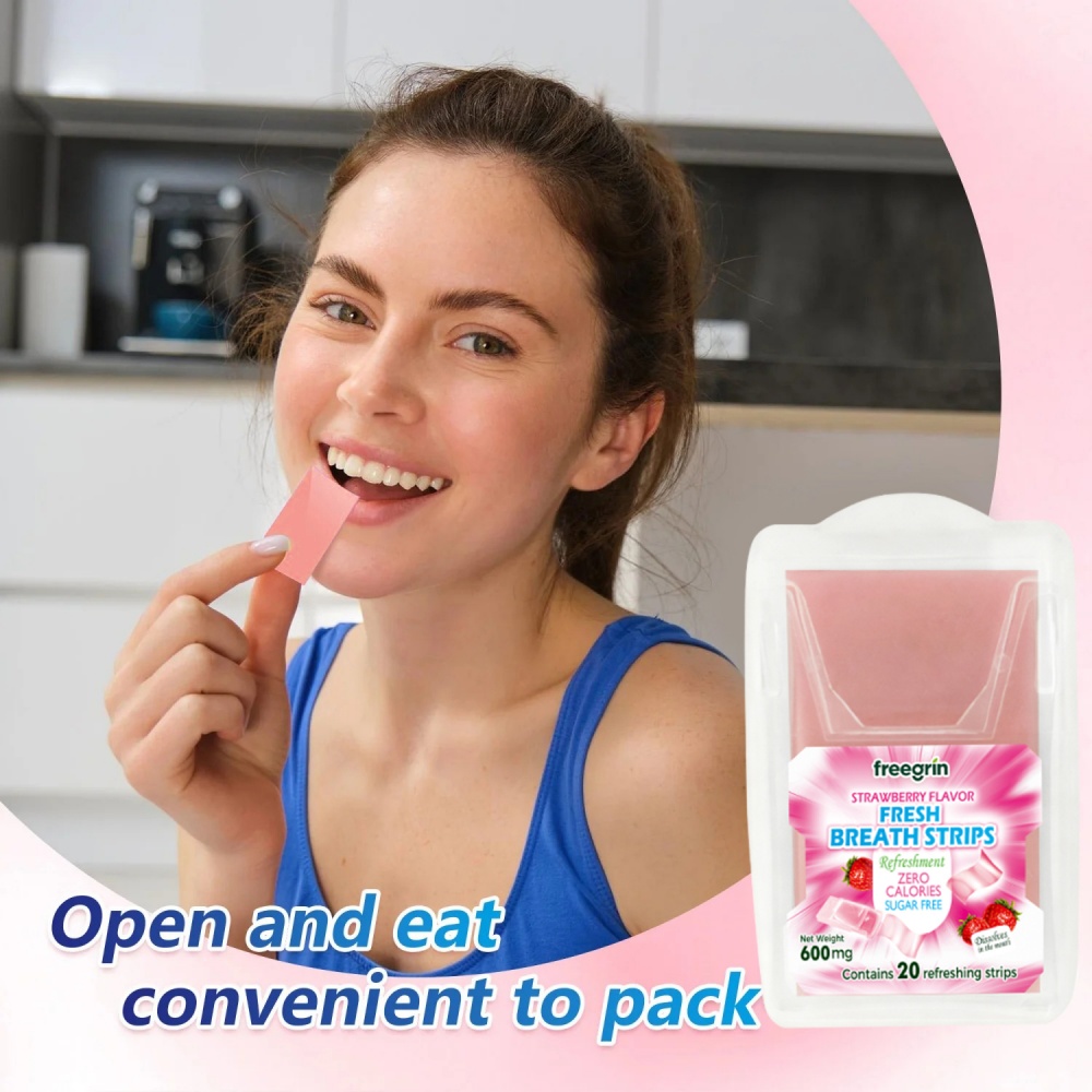 Odświeżacz oddechu Cool Strawb – Teeth Whitening In Office recenzja i cena