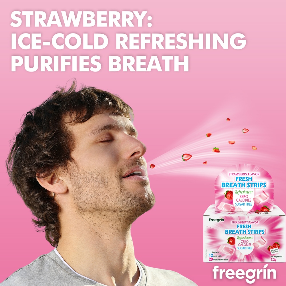 Odświeżacz oddechu Cool Strawb – Teeth Whitening In Office recenzja i cena